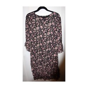 Floral Lace ruffle Dress